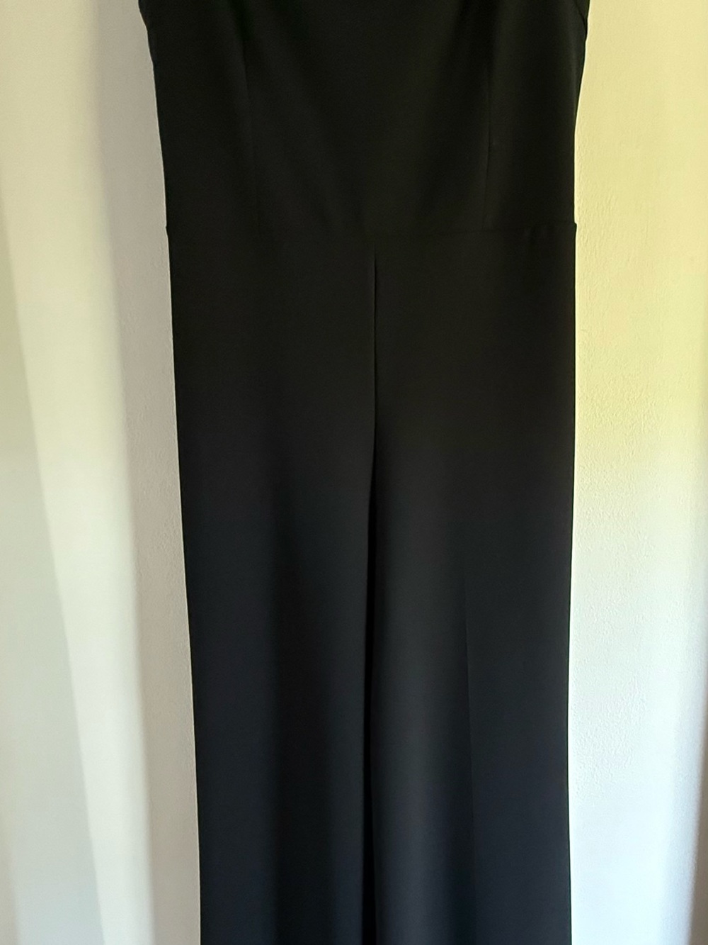 Abercrombie & Fitch Black Wide-Leg Jumpsuit